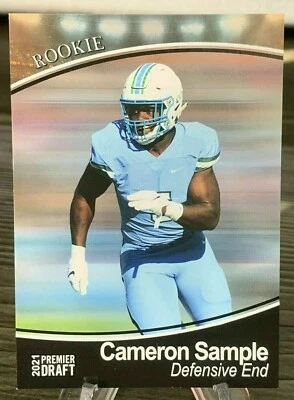 2021 Sage Hit Premier Draft High Series Rookie Base #83 Cameron Sample RC CARD! - Image 1 of 2