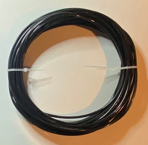 Alpha PIF-130/12 #12 PLSTC/GLASS TUBING, Black, 29 ft. length - Picture 1 of 1