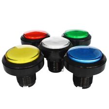 45MM Colorful Arcade Round Push Buttons Illumilated 1LED Light With Microswitch