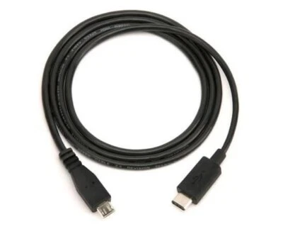 Cable de carga y sincronización Griffin USB-C a Micro USB - negro Foto 1 de 4