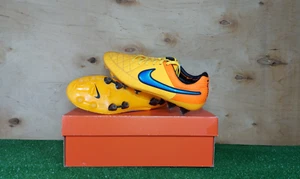 Nike Tiempo Legend V FG Elit Yellow boots Cleats mens Football/Soccers - Picture 1 of 11