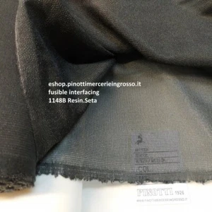 TESSUTO MAGLIA MAGLINA TERMOADESIVA ART 1148B RESIN SETA-AL METRO / ALTO CM 150 - Bild 1 von 6