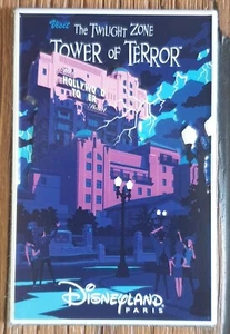 Disneyland Paris The Twilight Zone Tower Of Terror Magnet - Picture 1 of 1