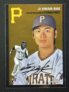 JI HWAN BAE RC 2023 Topps Chrom Platin Jubiläum #166 Piraten - Bild 1 von 2