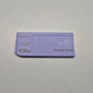 Sony Memory Stick Pro 128MB for Sony Cybershot cameras etc - Picture 1 of 2