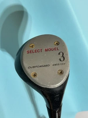 Select Model 3 Wood Vintage Head True Temper Shaft Golf Club 43” - Image 1 of 4