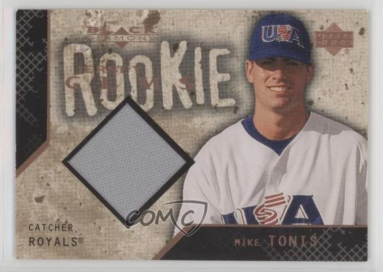2000 Upper Deck Black Diamond Rookie Edition Jersey Gems Mike Tonis #133 RC - Image 1 of 2