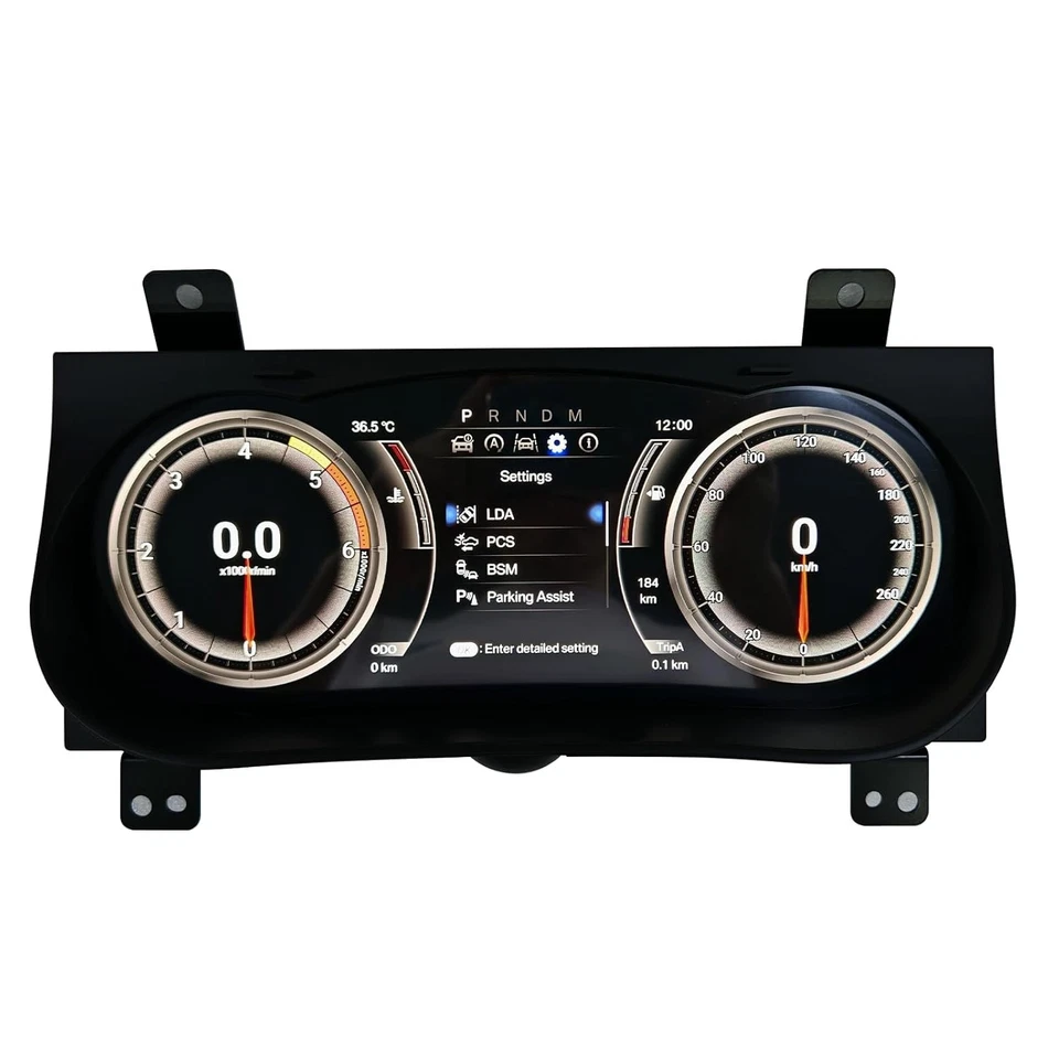 Velocímetro de tablero digital LCD de 12,3 pulgadas para Toyota Hilux 2016-2024 Foto 1 de 1