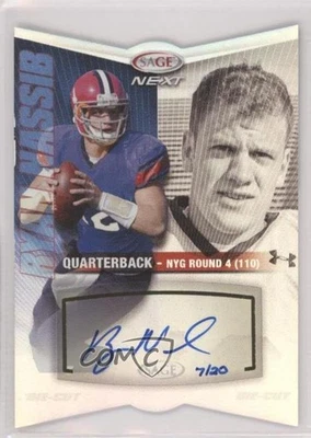 2013 SAGE Next /20 Ryan Nassib #5 Rookie Auto RC - Image 1 of 2