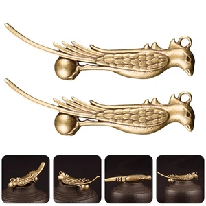 2 Pcs Palm Ball Pallet Pendants Accessories Men's Keyrings & Keychains - Imagen 1 de 12