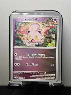 Scream Tail 077/162 SV05: Temporal Forces Reverse Holo - Image 1 of 2