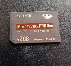 Sony 2GB Memory Stick PRO Duo MagicGate Memory Card - For PSP - Picture 1 of 2