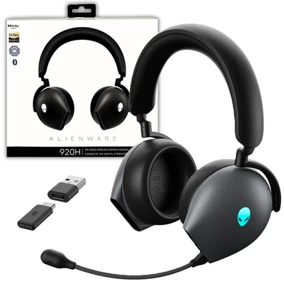 Alienware AW920H Drahtloses Gaming-Headset - Dolby Atmos, RGB, USB-C