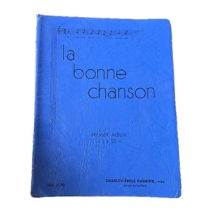 9 Vintage La Bonne Chanson Gadbois Noten Liederbuch 1938-51 Französisch Kanada Stimme - Bild 1 von 9