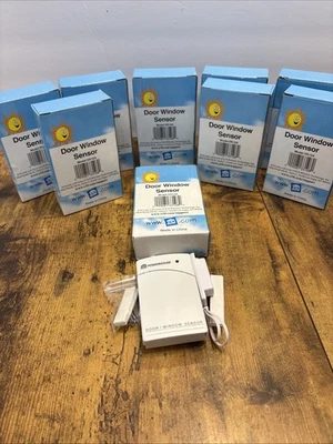 X10 Door & Window Sensor Model DS10A Powerhouse X10 Security White New 9 sensors - Image 1 of 4