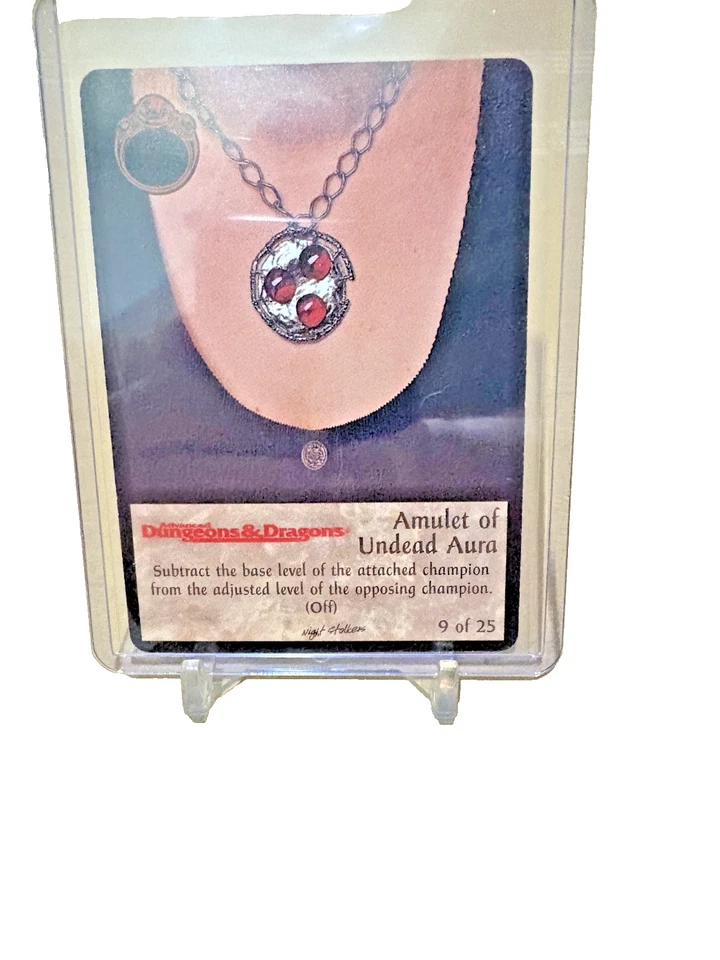 Spellfire Night Stalkers Chase #9/25 Amulet of Undead Aura - Image 1 of 1