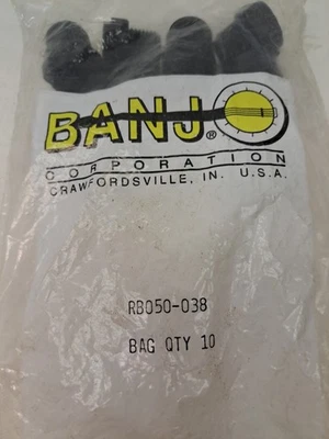 Lot of 9 Banjo  RB050-038  ½" MPT X " FPT Reducing Bushing  NEW - Image 1 of 4