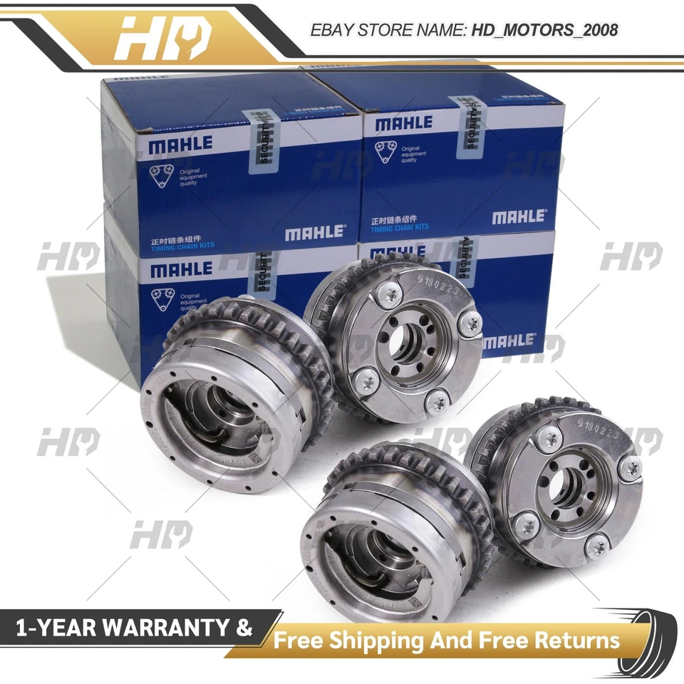 Juego de 4 piezas de ajuste de árbol de levas MAHLE para Mercedes Benz W166 M276 W212 W221 3,0 L 3,5 L Foto 1 de 4