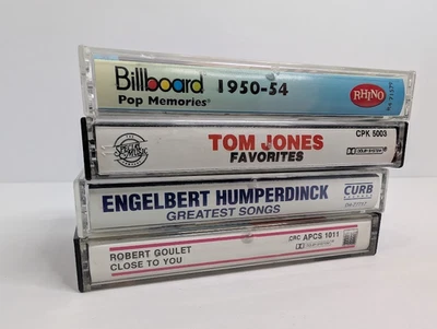 TOM JONES (4 Cassette) Tom Jones Engelbert Humperdinck  Billboard POP 50s 60s Foto 1 de 4