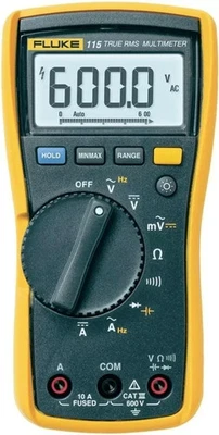 Teilen FLUKE 115 Echteffektiv-Multimeter, digital CATIII 600V Anzeige, NEU & OVP - Bild 1 von 3