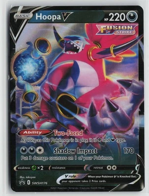 Pokemon Hoopa V - SWSH176 SWSH: Sword & Shield Promo Cards Holo card - Image 1 of 2