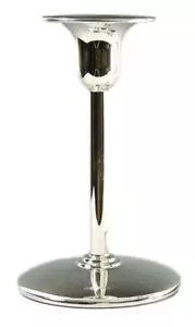 Candelabro individual LJM - plata esterlina - ""Liberty"" - 5" transparente - Imagen 1 de 6
