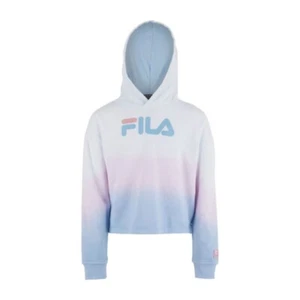 Girls’ FILA $42 Pink/Blue Ombre French Terry Hoodie Size M 10-12 NEW WITH TAGS - Picture 1 of 6