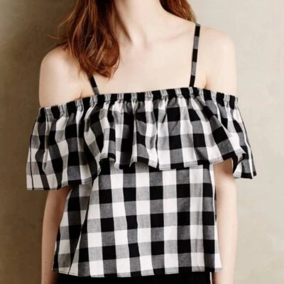 Top gingham Rachel Antonoff Foto 1 de 4