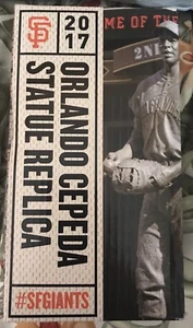 Orlando Cepeda Statue Replica 80th B-day SGA - Not Bobble SF Giants NEU - Bild 1 von 4