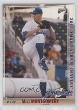2011 MultiAd Sports Omaha Storm Chasers Mike Montgomery #14