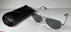 Ray Ban Gold Aviator Metal II Sunglasses/Frames RB 6489 2500 58-14-140 w/Case - Picture 1 of 14