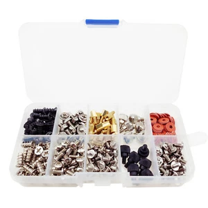 300pcs Computer Screws Standoffs Set For PC Hard Drive Motherboard Case Fan - Picture 1 of 8