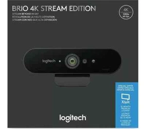 Logitech BRIO Ultra HD 4K 1080p Stream Edition Webcam Black New  - Zdjęcie 1 z 2