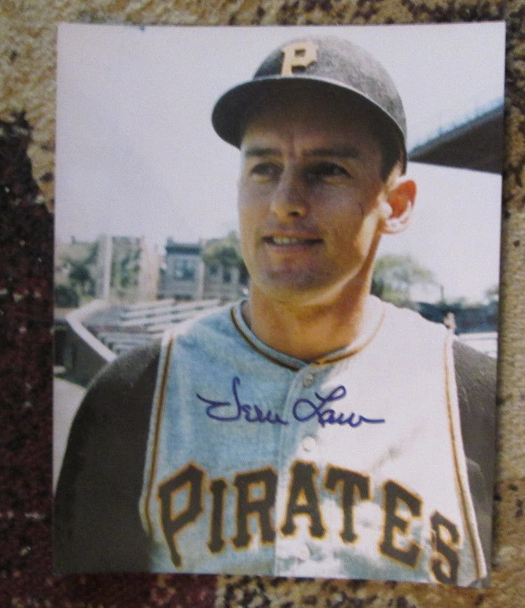 FOTO DE COLECCIÓN FIRMADA CON AUTÓGRAFO DE LA LEY DE VERN 8 x 10 piratas bucs rara Foto 1 de 1