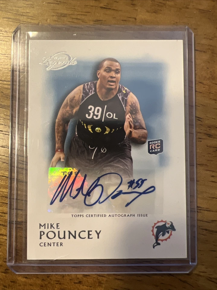 Mike Pouncey Rookie Auto 2011 Topps - Image 1 of 1