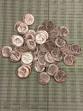 SILVER  UNC   ROLL OF ROOSEVELT DIMES TP-5227