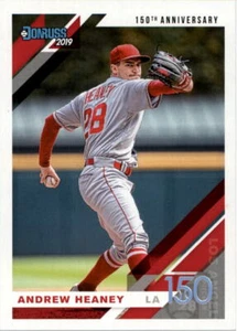 2019 Donruss 150th Anniversary #160 Andrew Heaney /150 - NM-MT - Picture 1 of 2