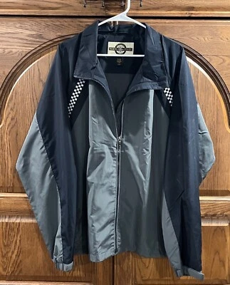 North End Techno Series Mens Racing Jacket Size XL All Climate Black/ Gray - Image 1 of 3