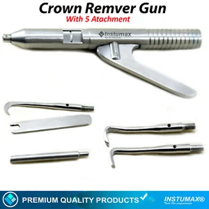 1 Set Dental Automatic Surgical Instruments Crown Remover Gun Dentist Tools - Picture 1 of 7