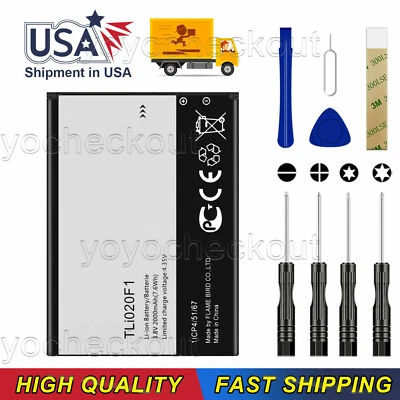 For TracFone Alcatel One Touch POP ICON A564C Repair Battery TLi020Fl TLi020F2 - Image 1 of 4