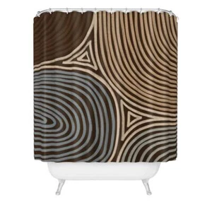 Deny Designs Shower Curtains 71"X74" Tribal Pattern Machine-washable Fabric - Picture 1 of 1