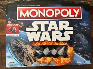 Star Wars Monopoly Disney Edition 2015 Hasbro NEW/Open Complete - Picture 1 of 5
