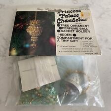 Vintage Beaded Christmas Ornament Kit Princess Palace Chandelier