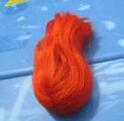 Vintage Barbie Color Magic Wig Red Flame Carrot Orange Long 1965 VHTF