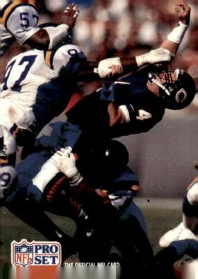 1991 Pro Set #716 Jim Harbaugh - Image 1 of 2