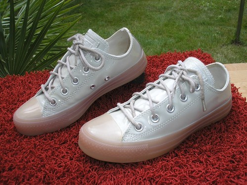 Sneakers originali Converse Chucks Taylor LO numero 36 grigie vera pelle perfette!!!