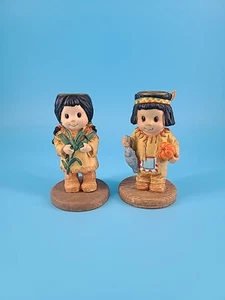 Candelabro nativo americano para niño y niña resina de acción de gracias - Imagen 1 de 4
