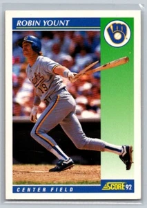 1992 Score - Robin Yount #525 - Picture 1 of 2