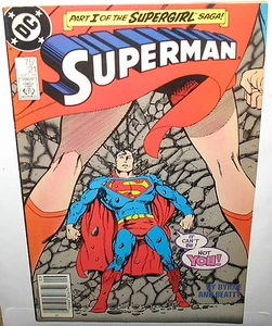 Vintage DC Comics Superman #21 September 1988 Teil I der Supergirl Saga Zeitschrift - Bild 1 von 2