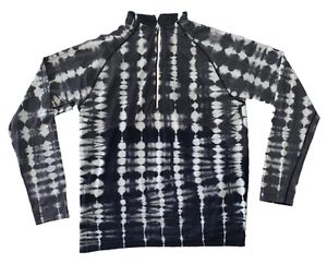 Lululemon 🖤 Metal Vent Tech Half Zip 2.0 Shibori Tie Dye Men’s Shirt (Large-XL) - Picture 1 of 11